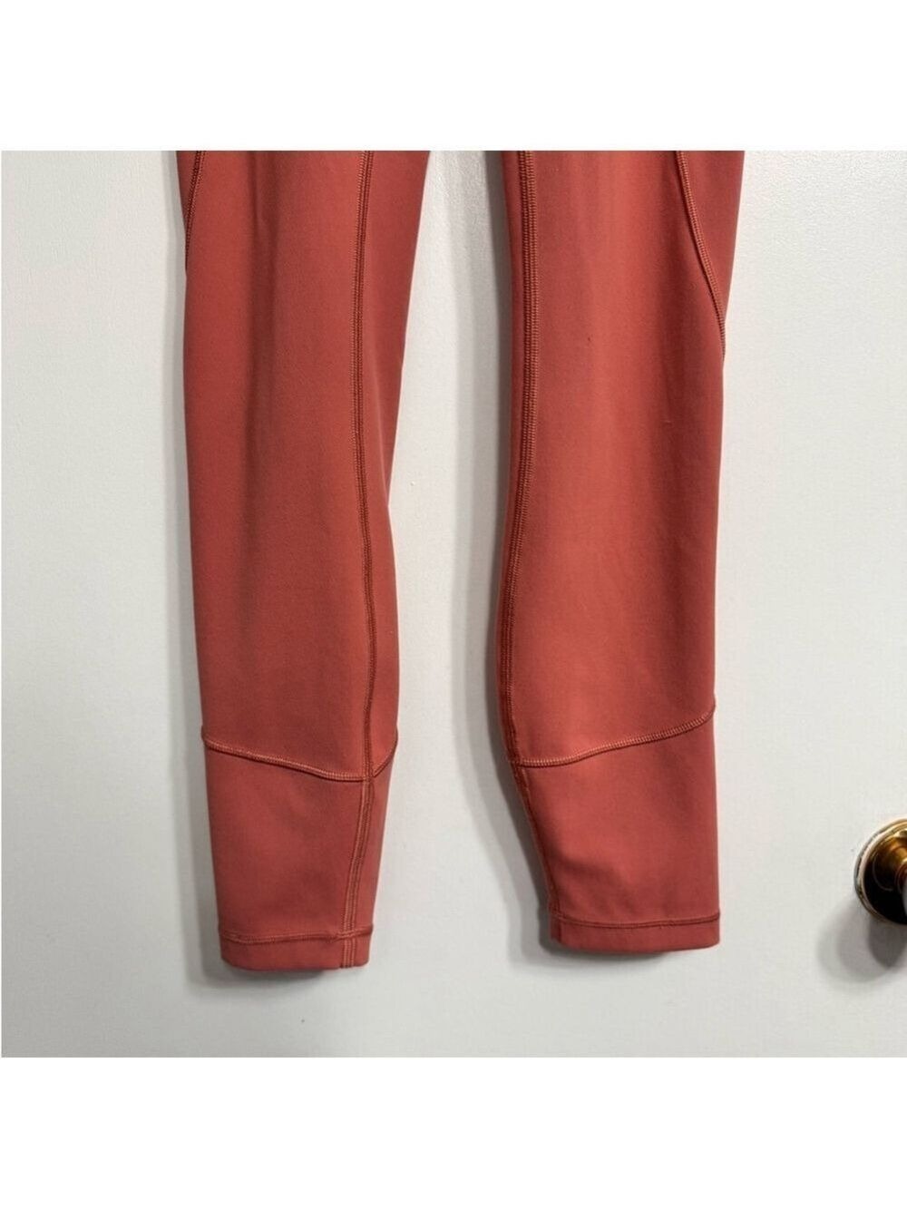 Lululemon In Movement Tight 25 Inch Everlux Rustic Coral Size 2 - Picture 7 of 10